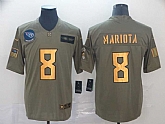 Nike Titans 8 Marcus Mariota 2019 Olive Gold Salute To Service Limited Jersey,baseball caps,new era cap wholesale,wholesale hats